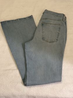 High rise flare jeans