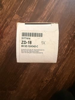 ZD-18 Glow Plug BC3Z-12A342-C