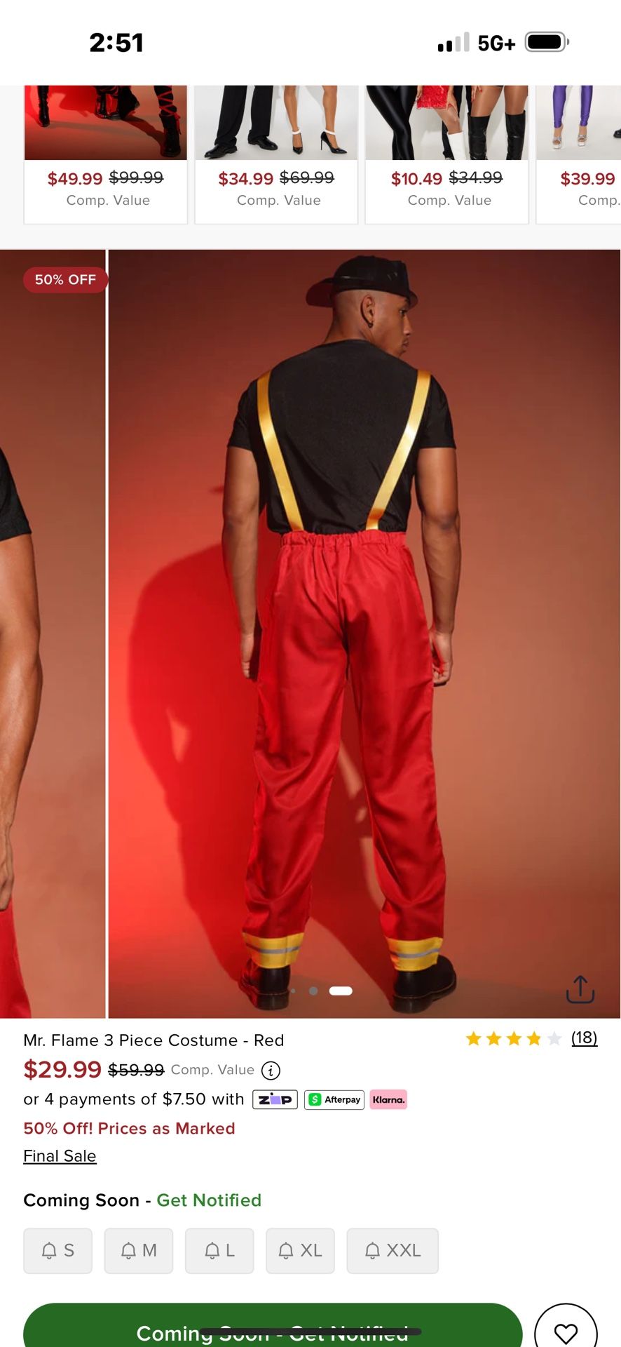 Firefighters Costumes 