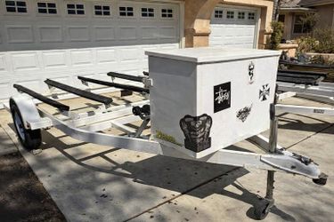 2005 Zieman Double 4 Stroke Seadoo Jetski Trailer! Sea Doo Jet Ski