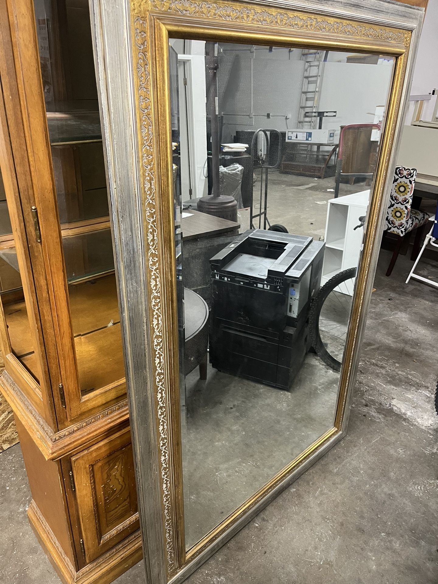 Antique 5ft Mirror Great Condition 