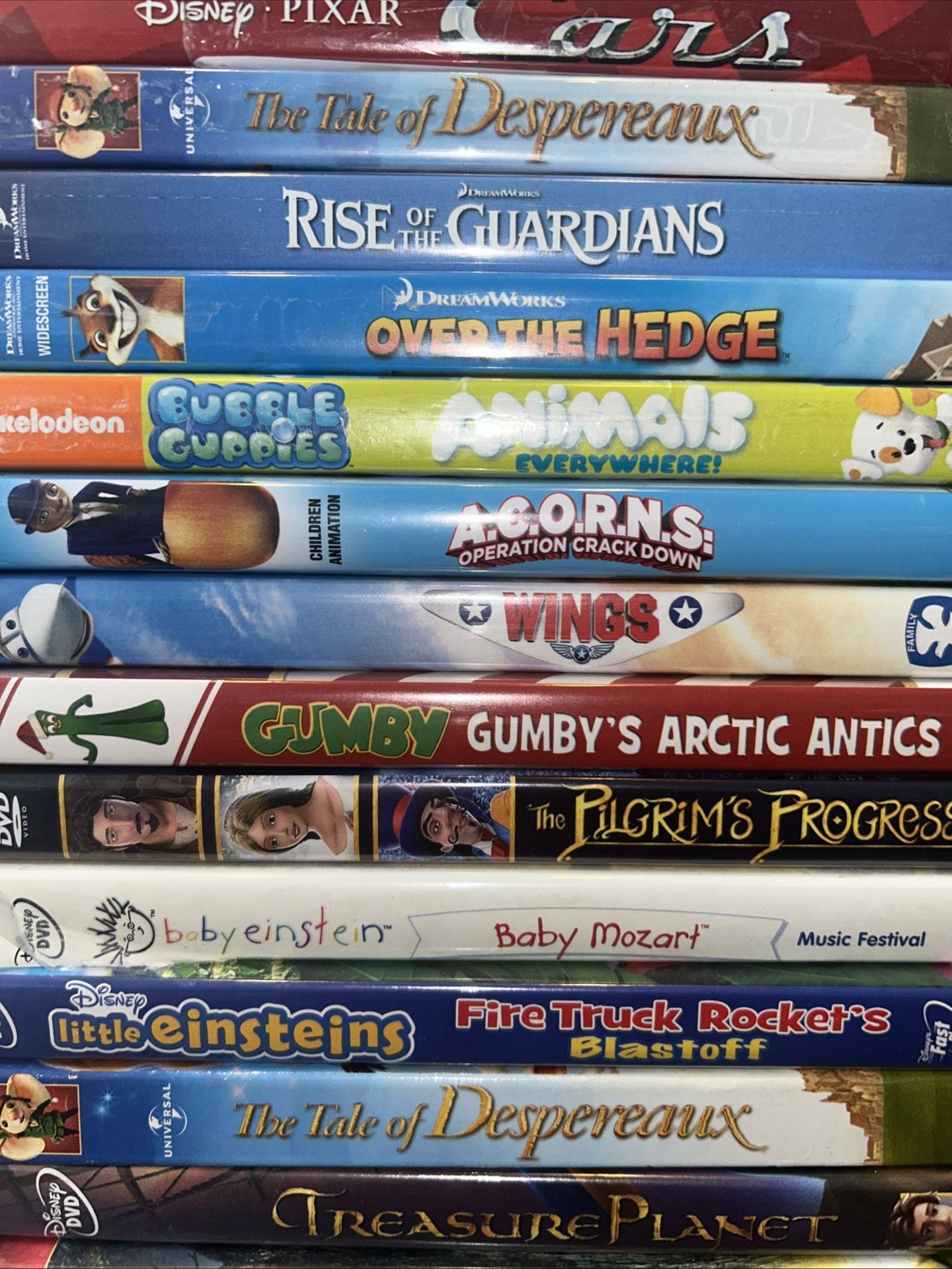 A Lot Of Childrens Dvds 16 For One Low Price! Excellent condition