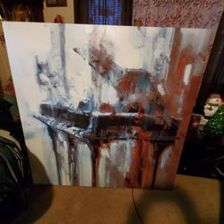 Piano Painting  Size 48x48