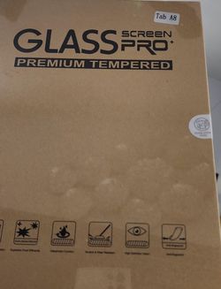 Galaxy TABlet A8 GLASS protector⁹