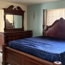 King Bed With Dresser