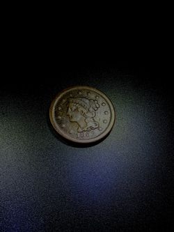 1852  BIG DATE,LONG HAIR BRAIDED LIBERTY LADY 