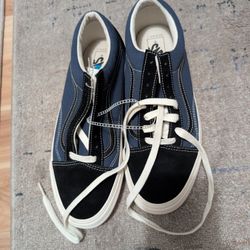 NWOB Unisex Vans OG Old Skool LX 'Black Insignia Blue' VN0A38FWVYY Men'sSize 10 