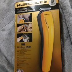 HERCULES RECARGEABLE HAIR & BEARD TRIMMER