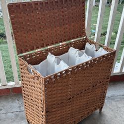 New!laundry hamper  3/1 H26 L25 W 13 