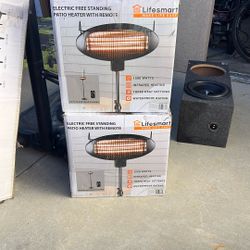Electric patio heater (2)