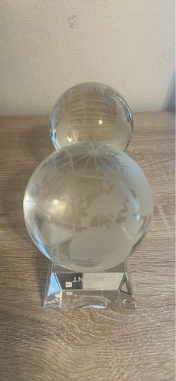 Crystal Globe (x2)