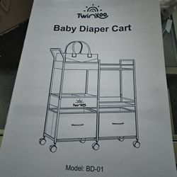 Baby Diaper Cart 