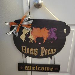 Halloween Door Sign