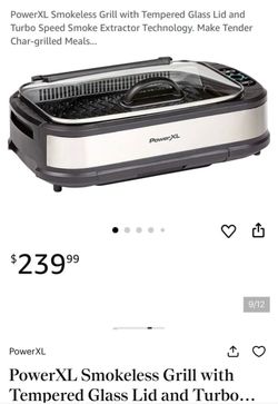Smokeless grill
