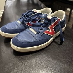 Navy/Red Retro Sport Vans