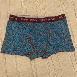“Pair of Theves” men’s pattern trunks size L