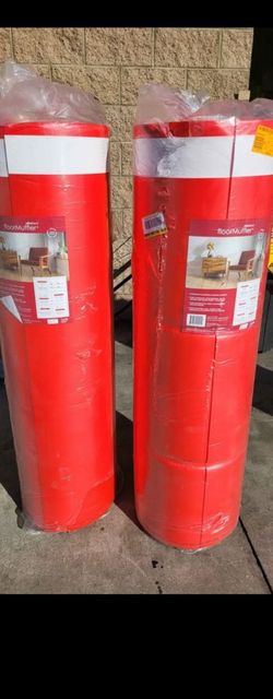 FloorMuffler
$0.40 sqg.ft. $239.00 /case
00 sq. ft. 150 ft. x 48 in. x 2 mm Premium Underlayment fo _aminate, Hardwood and Engineered Floors