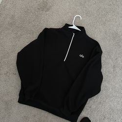 alo quarter zip up