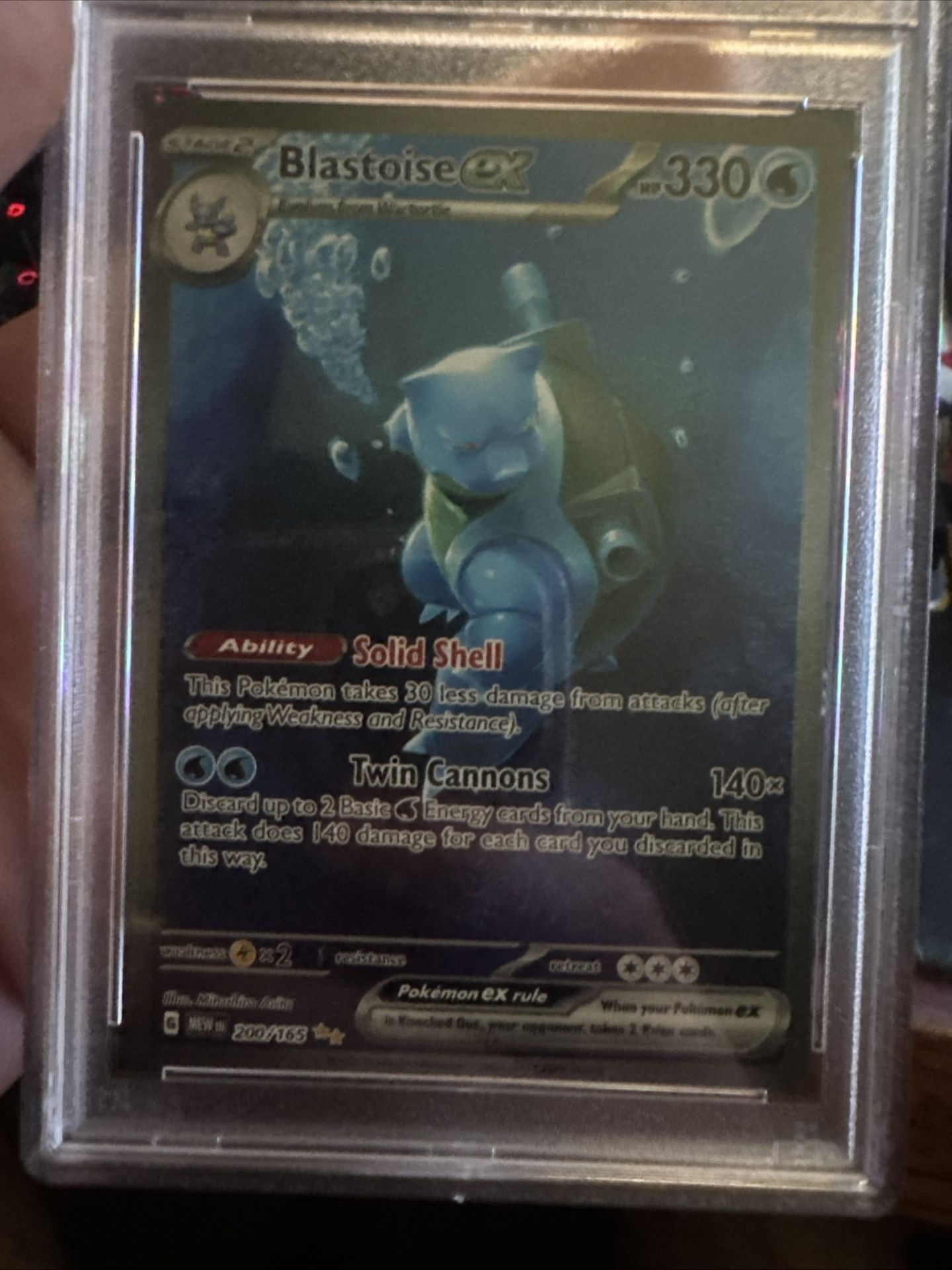 Psa 9 Blastoise 161/131 Pokemon 151 Sir