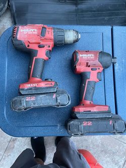 Hilti SF 6H-22 Drill and SID 6-22 Impact Driver Set