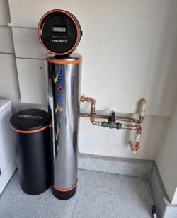 Puronics High Quality Stainless Steel Whole House Softener + Alkaline RO