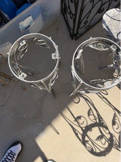 2 Silver Tables