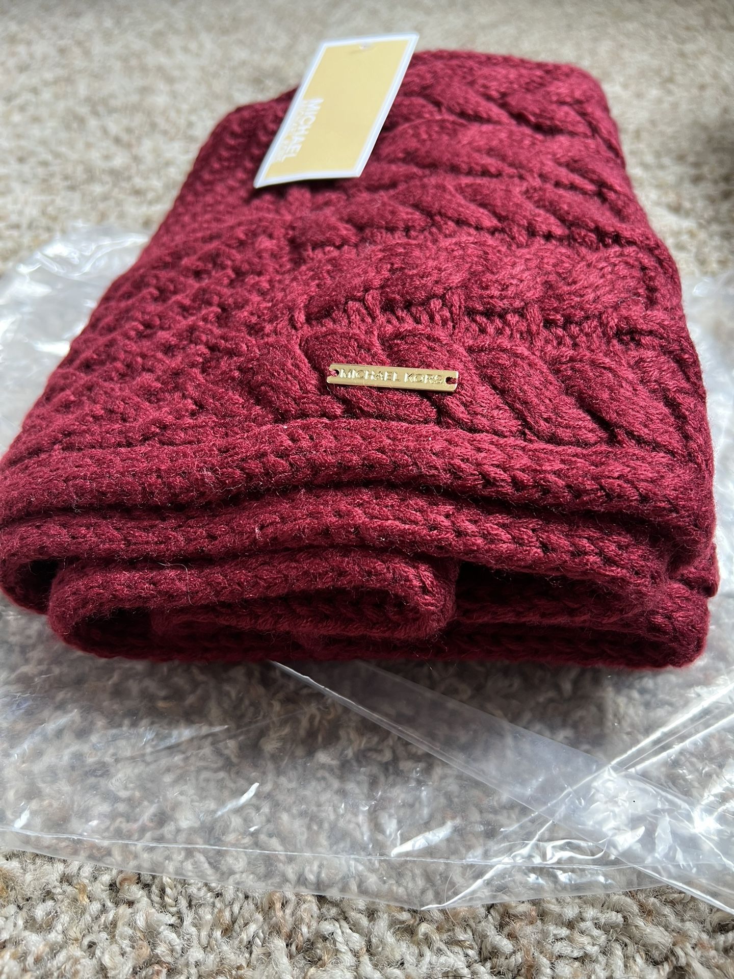 Michael Kors loop scarf Infinity Winter / Merlot