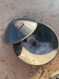 Fire Pit with Lid