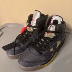 Jordan 5 off-white muslin