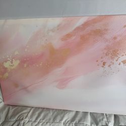 Pink Art Canvas