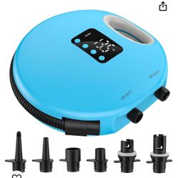 18000mAh Paddle Board Pump,20 PSI High Pressure SUP Air Pump,Electric SUP Pump &12V DC Car Connector,Rechargeable,Auto-Off,Deflation Function for Infl