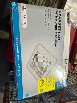SaleSumo Commercial Electric Exhaust Fan with Humidity Sensing