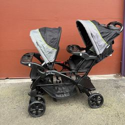Sit And stand Double Stroller