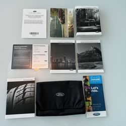 Owner's Manual + Case (2017 Ford Explorer)