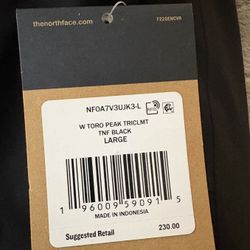 Black North face Women
