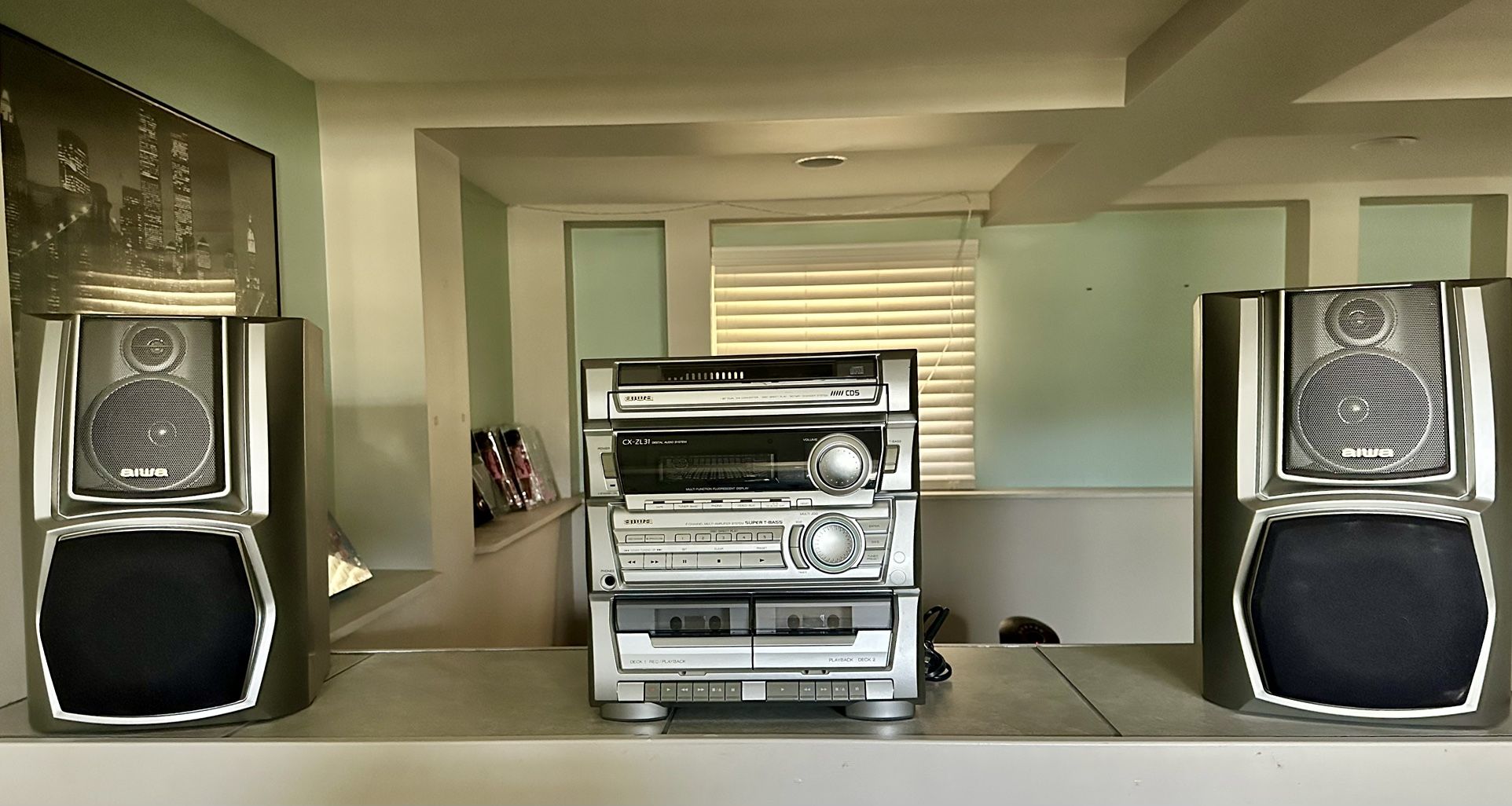 Vintage AIWA CX-ZL31 Digital Audio System