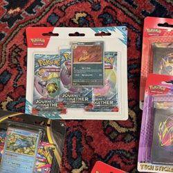 Pokemon Journey Together 3-Pack Blister [Scrafty] | Factory Sealed