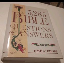 3,285 Bible Questions & Answers by Filipi, Emily