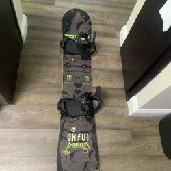 Gnu Monster Energy Edition Snowboard Size 155