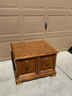 Light colored End Table