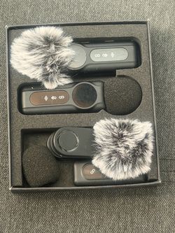 Microphone lava liner wireless