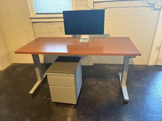 Herman Miller Standing Desk W/ Drawer Combo