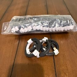 Type C - C charging cables x20