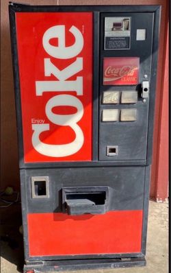 Coke vending machine