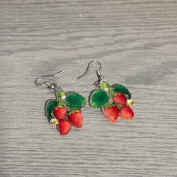Strawberry Earrings 