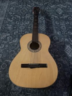 Paracho Michoacán acoustic six string guitar