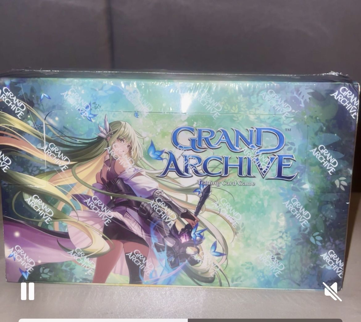 SEALED* Grand Archive TCG - Dawn Of Ashes - Kickstarter 1st Edition Booster Box