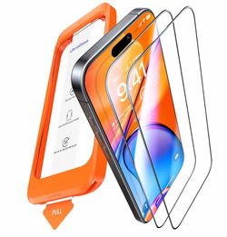 UltraGlass Top 9H+ Armor for iPhone 17 Pro Screen Protector Glass, 2 Pack