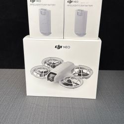 DJI Neo Drone With 3 Total Batteries 