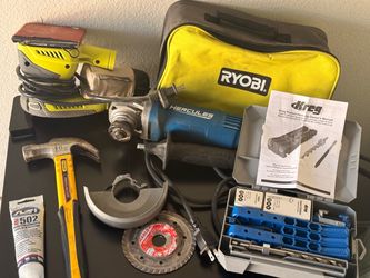 Power Tool Bundle – Ryobi, Hercules, Kreg & Stanley